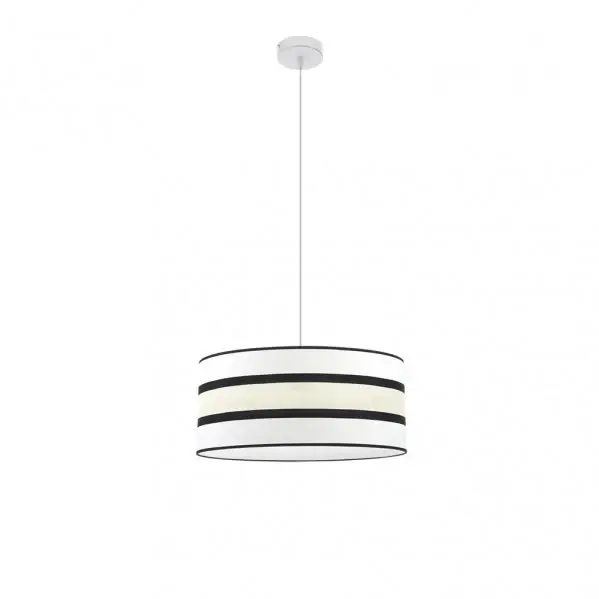 Lámpara Colgante Blanco/Beis Blanco Blanco/Beis/Negro  1xE27