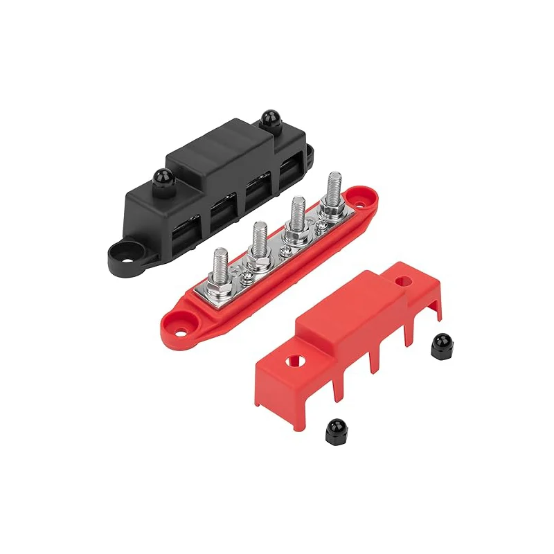 Bloque de Terminales de 4 Posiciones DC 12-48V 250A