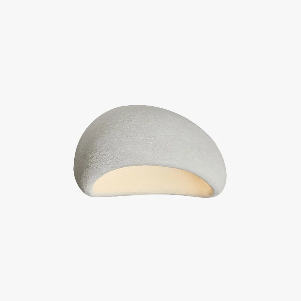 Avi Moderno LED Lámpara de Techo Blanco/Gris Dormitorio/Pasillo Resina