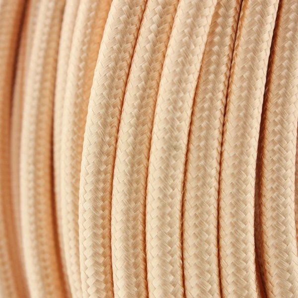 Cable Textil Dorado (25 Metros)