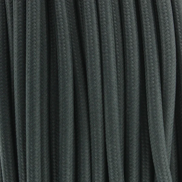 Cable Textil Negro (25 Metros)