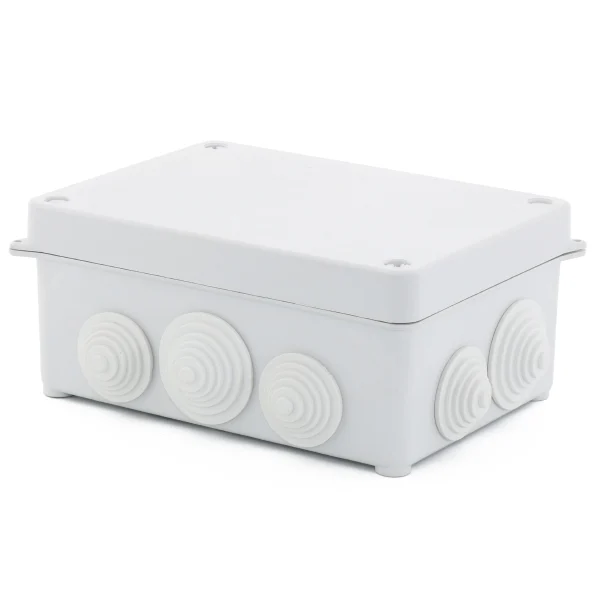 Caja Estanca IP55 de Superficie con 10 Conos 165x120x72 mm
