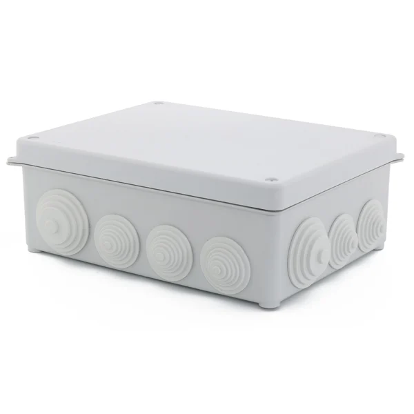 Caja Estanca IP55 de Superficie con 14 Conos 230x180x85 mm