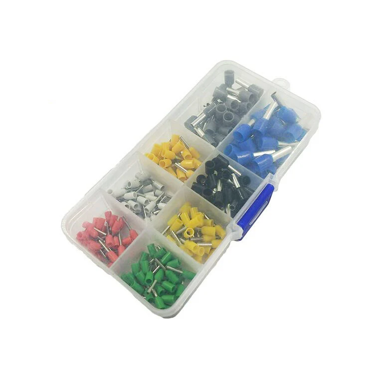Caja de Plástico con Surtido de Punteras Aisladas 400 unid.