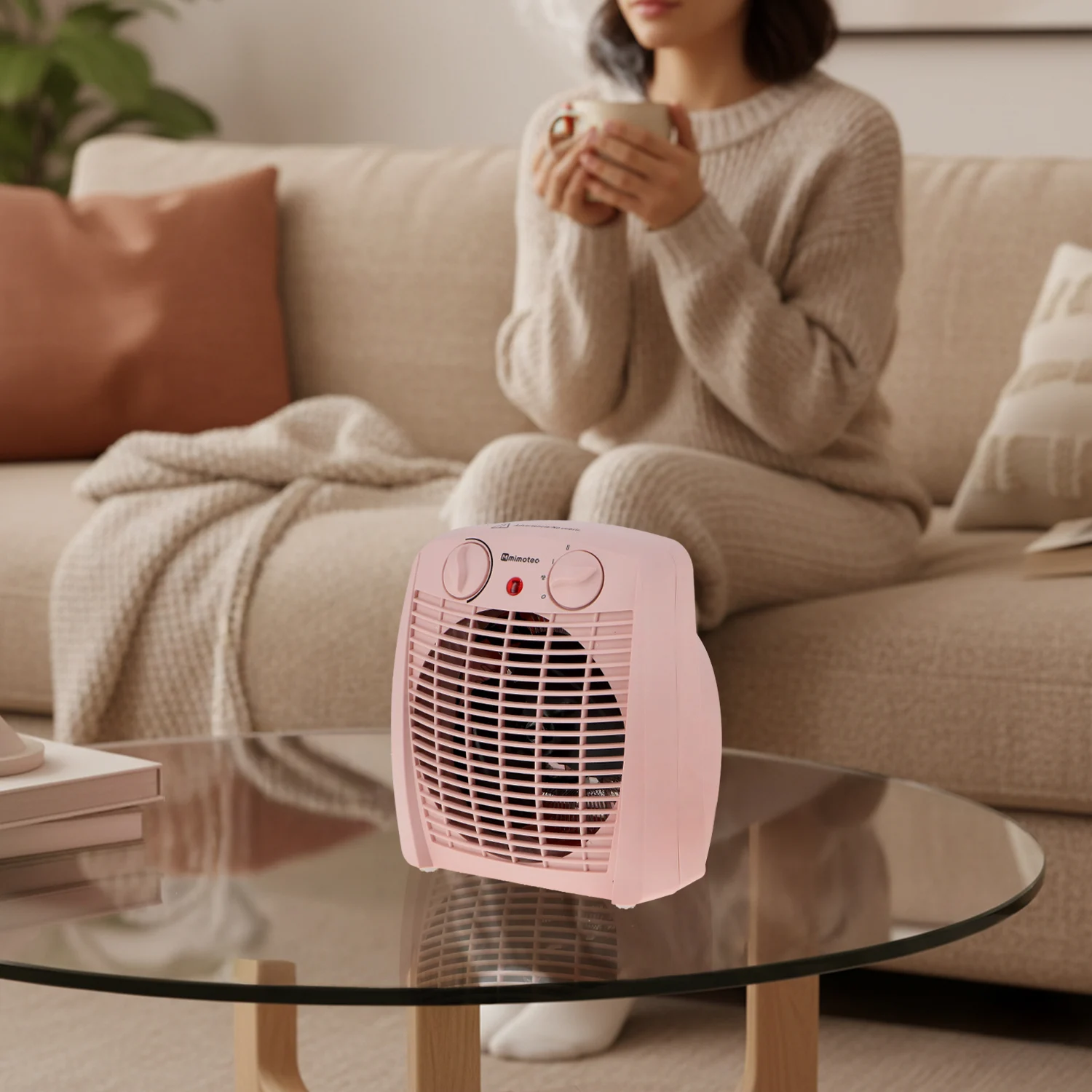Calefactor Eléctrico Pink Comfort 2000W IP20