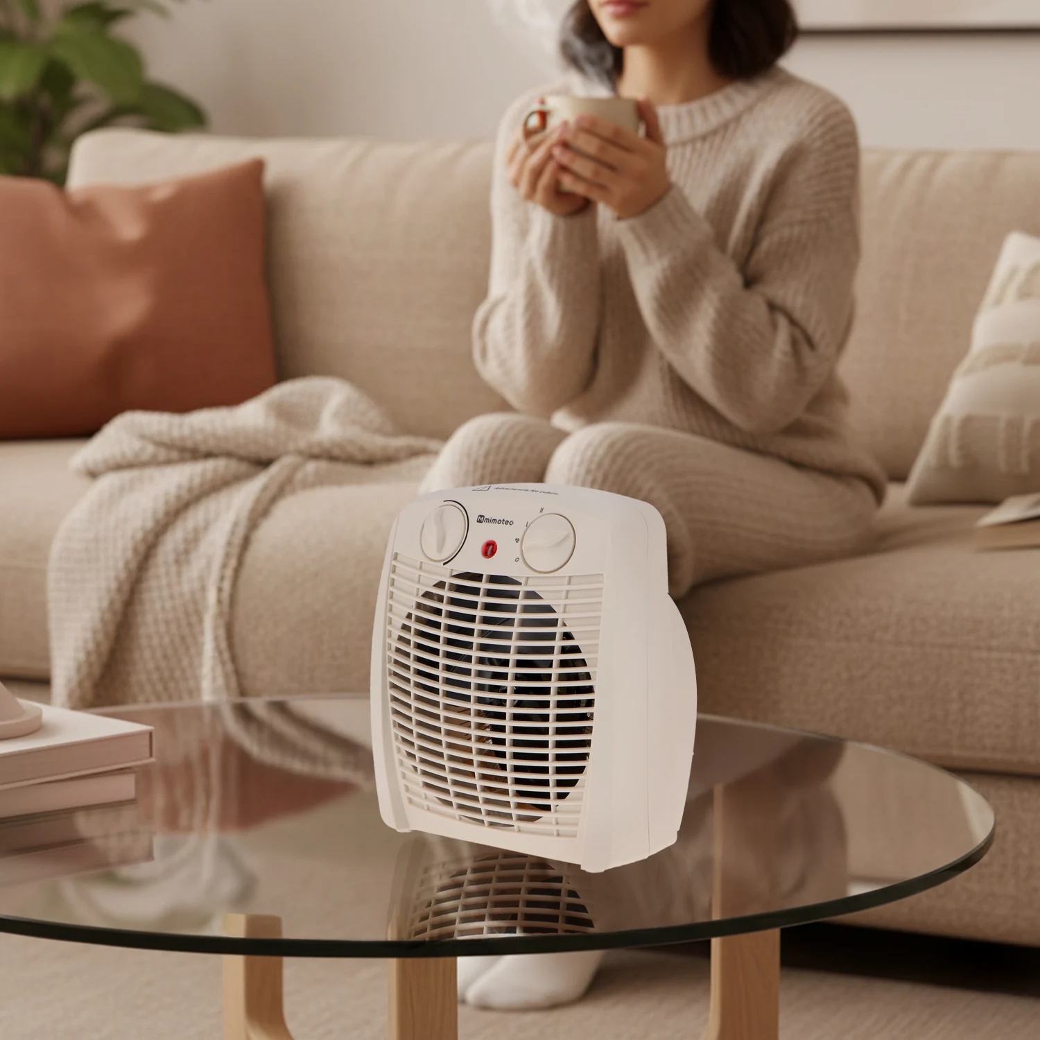 Calefactor Eléctrico White Broken Comfort 2000W IP20