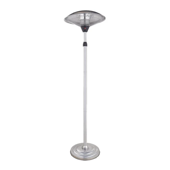 Calefactor Exterior C/pie  2000W Plata