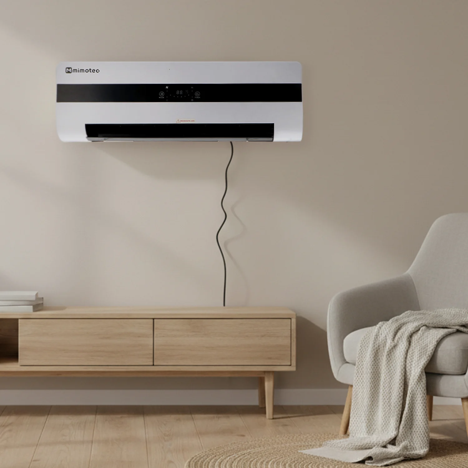 Calefactor Cerámico de Pared Dad 3000W IPX2