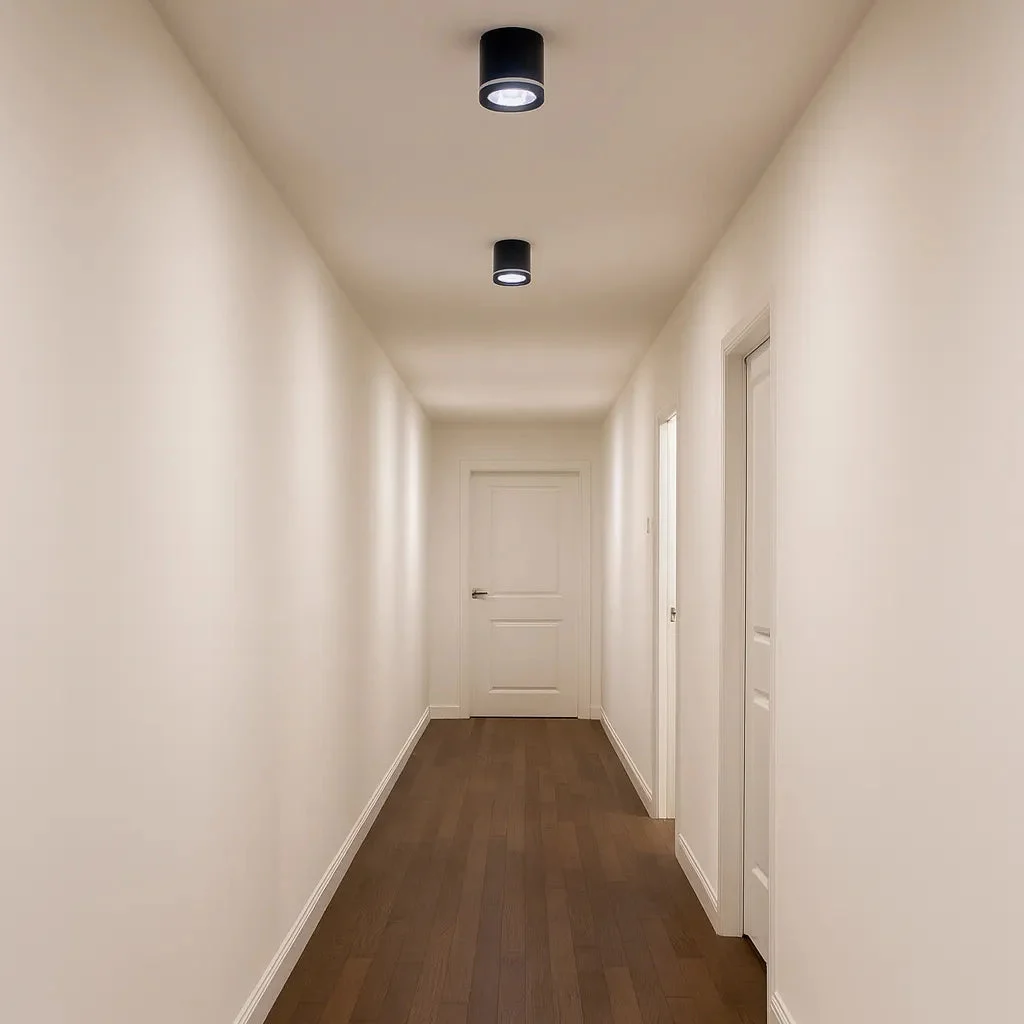 Focos LED de Superficie Modernos de Metal