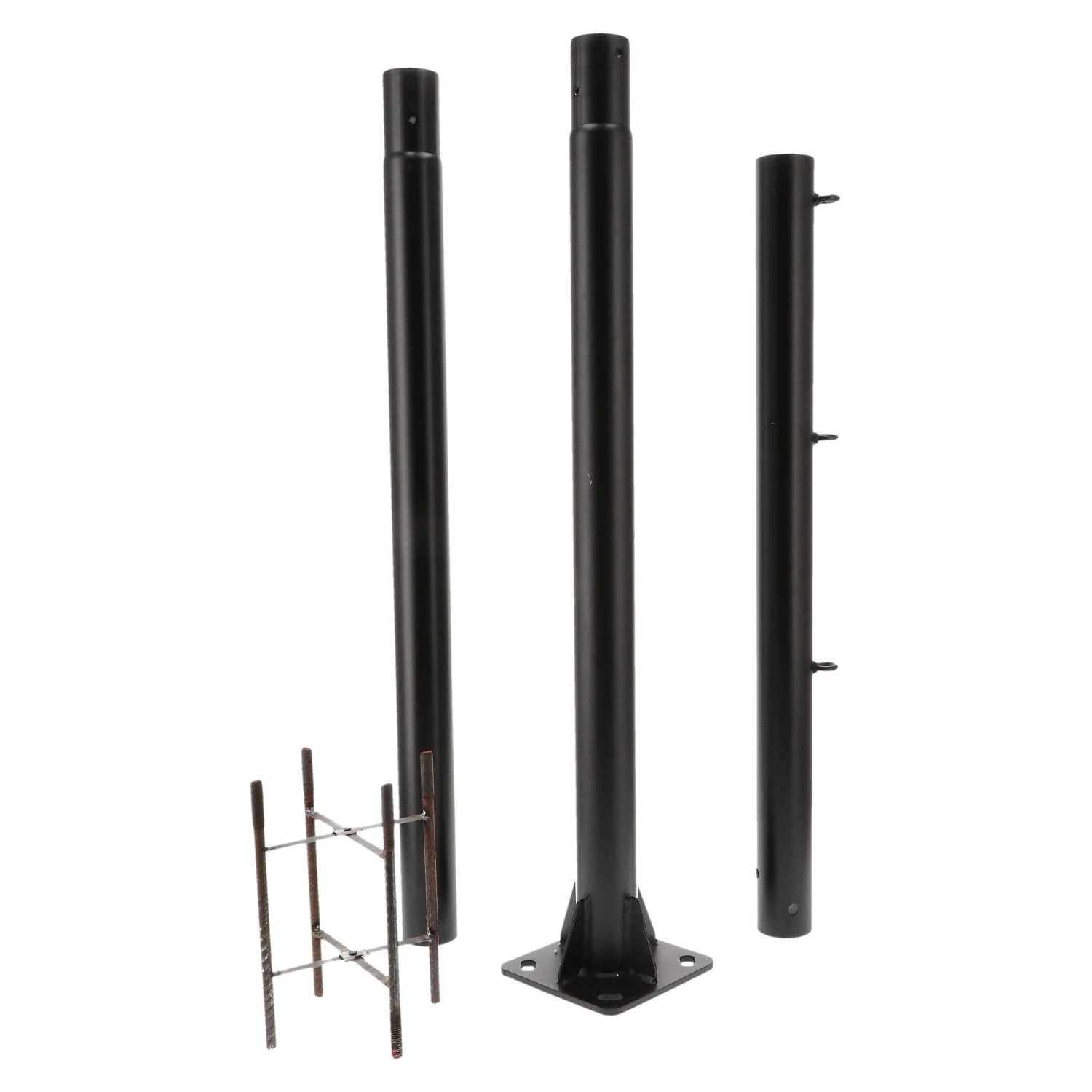 Columna para Guirnalda 3m Desmontable Negra