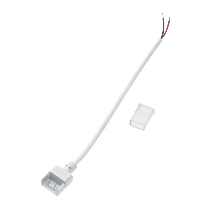 Conector Inicio con Cable para Tira LED IP68 10mm 2Pin