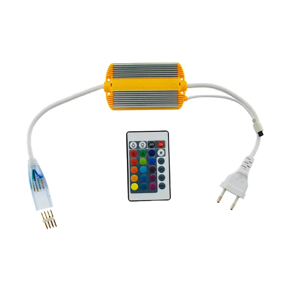 Controlador para Tiras LED RGB 220V 14W con mando