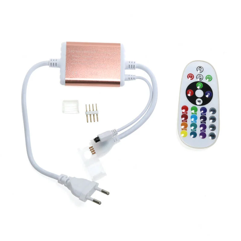 Controlador para Tiras LED RGB 220V 14,4W con Mando