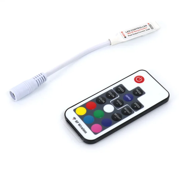 Controlador para Tiras LED RGB Mini con Control Remoto por RF 12/24V