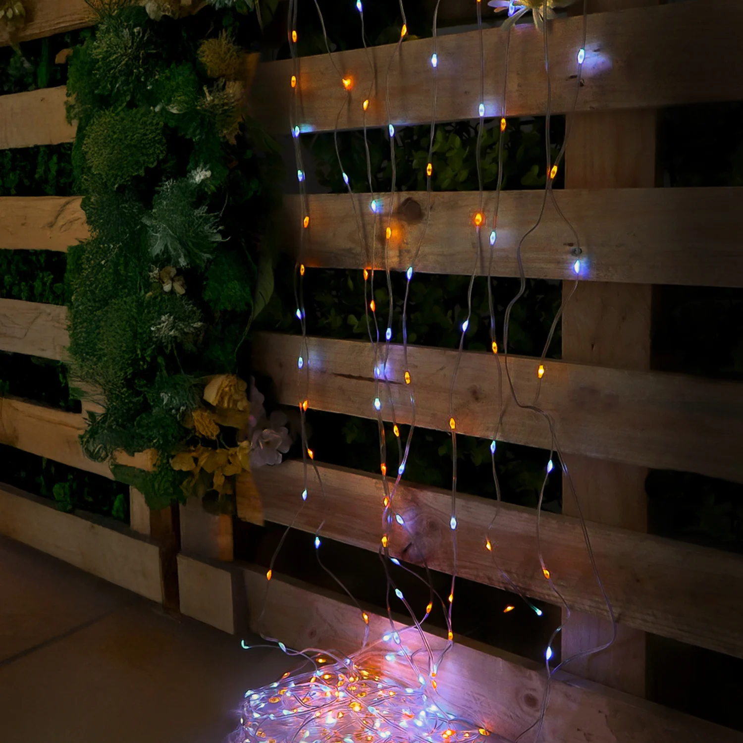 Cortina de Guirnalda Exterior LED con USB RGB (3X3 Metros)