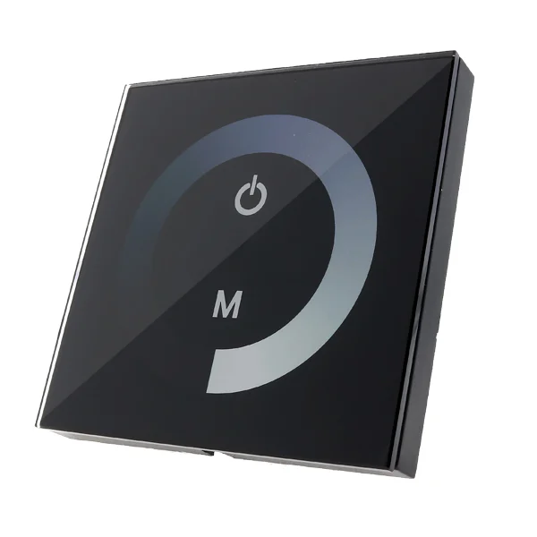 Dimmer Regulador Empotrable Táctil Unicolor para Tiras LED 12/24V