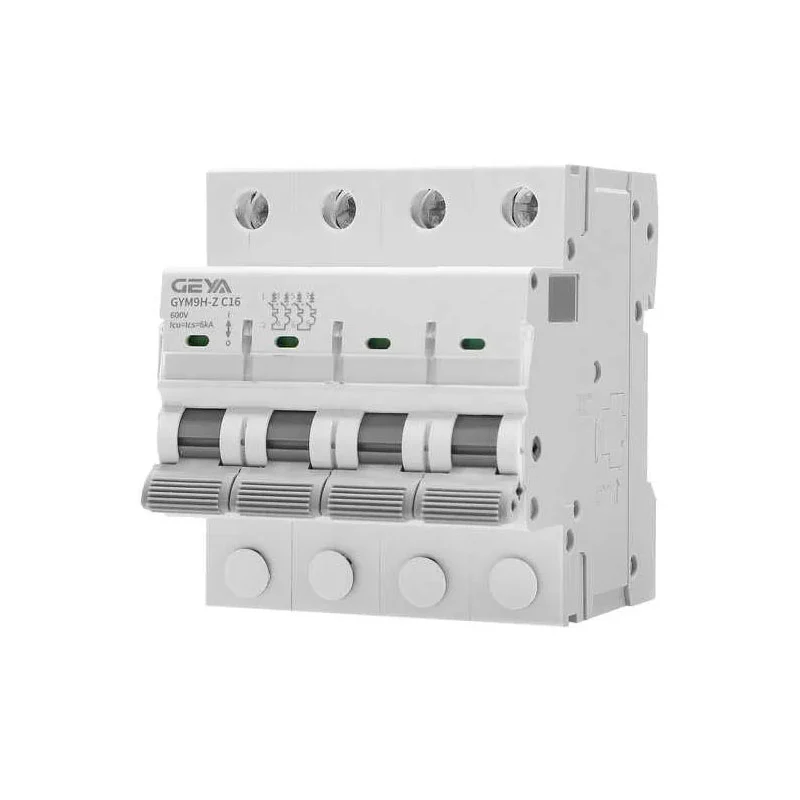 Disyuntor de Corriente con Protección Contra Sobrecorriente (RCBO) 4P 40A 30mA