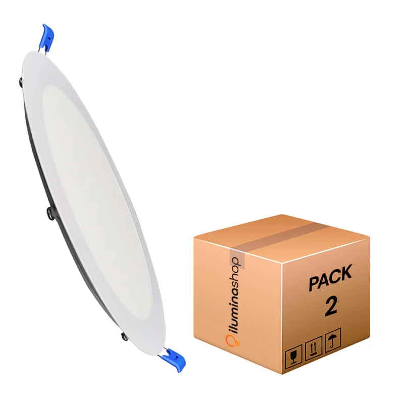 Downlight Panel LED Circular II 20W 2000LM (Pack 2 Unidades)