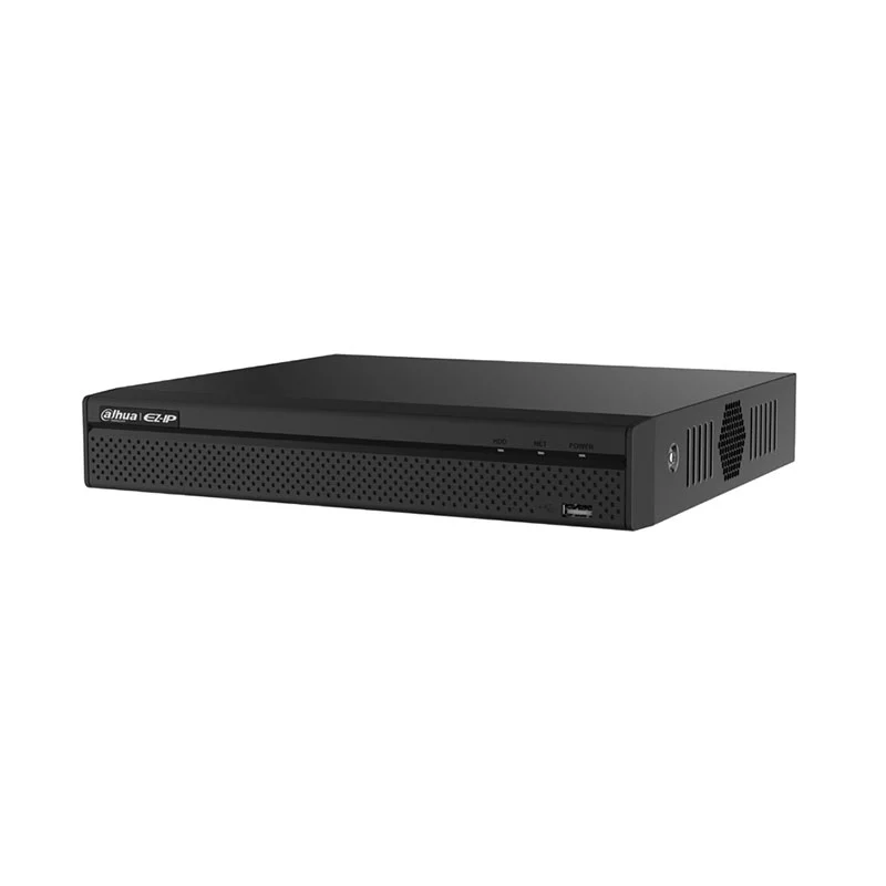 Grabador Poe Dahua de 4 Canales para Cámaras de Vigilancia IP 2 Mpx