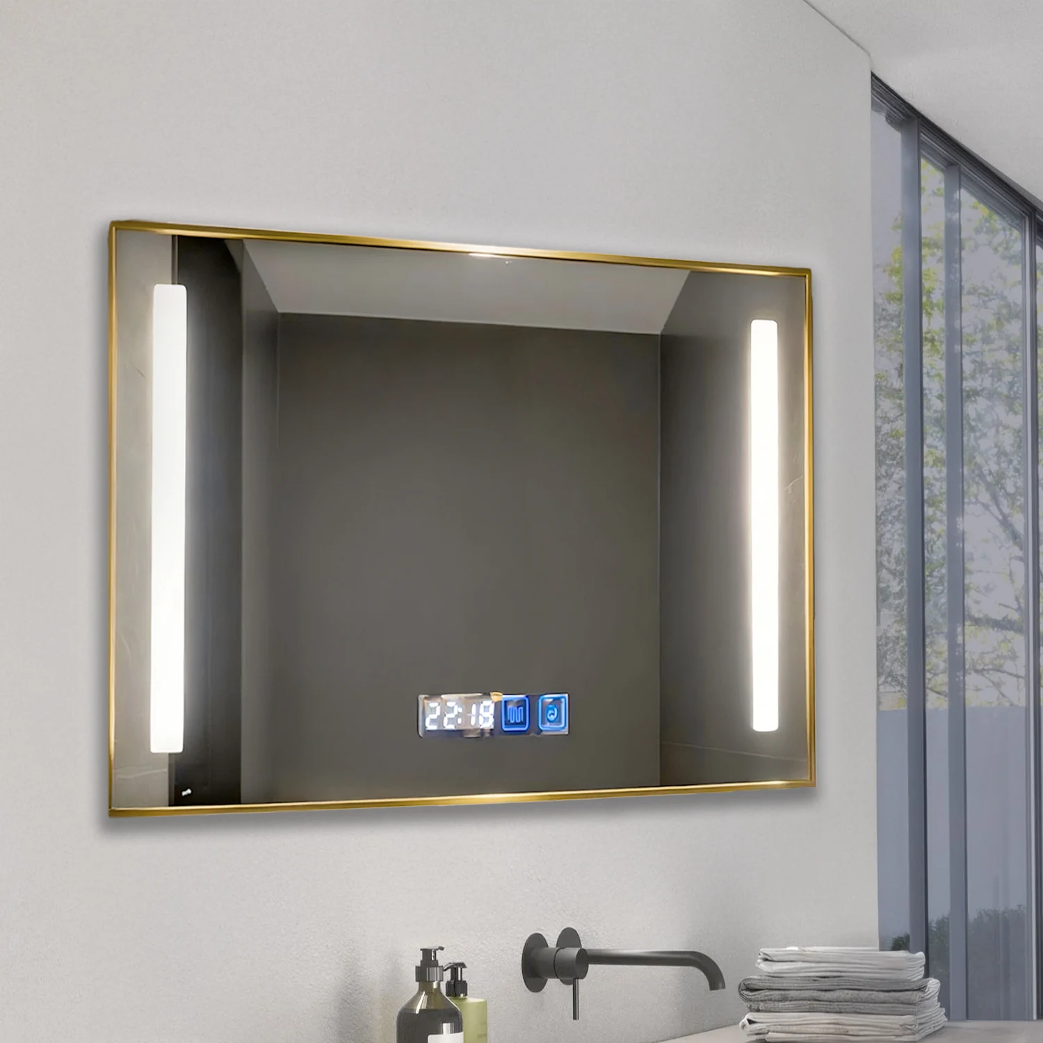 Espejo para Baño LED 12W Arenas CCT IP44