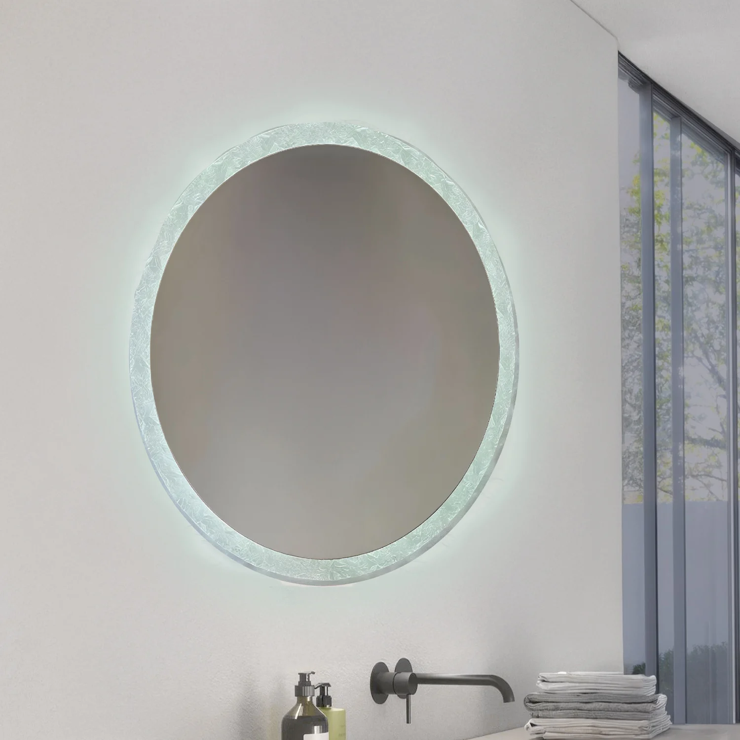 Espejo para Baño LED 15W Jubrique CCT IP44