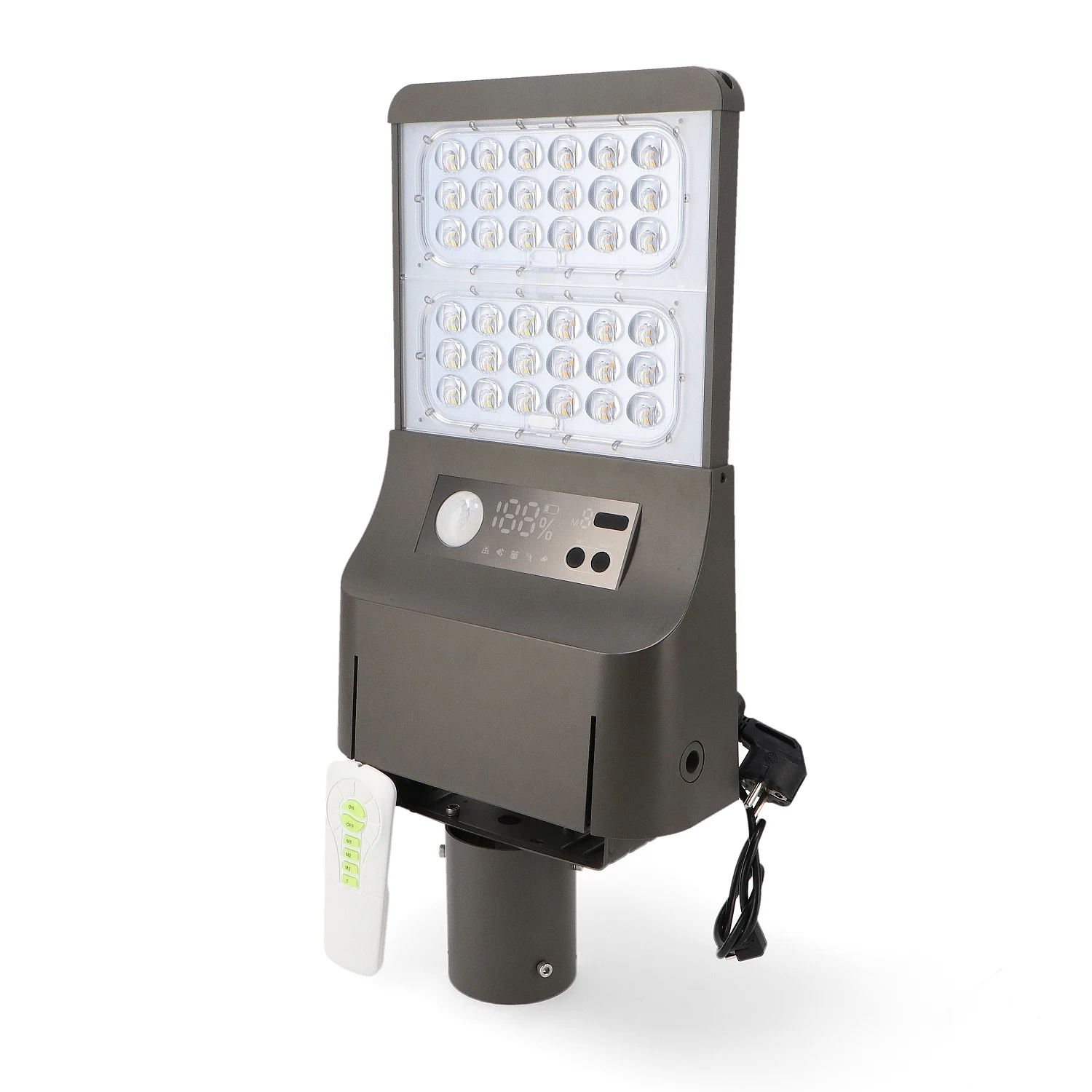 Farola Solar Led Hybrid 16W Para Alumbrado Público 6000 Lm