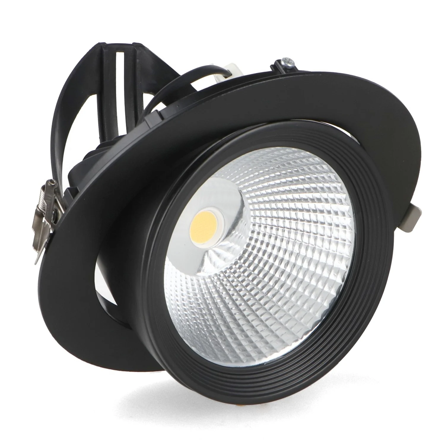 Foco Downlight LED Orientable Black Track 35W CCT