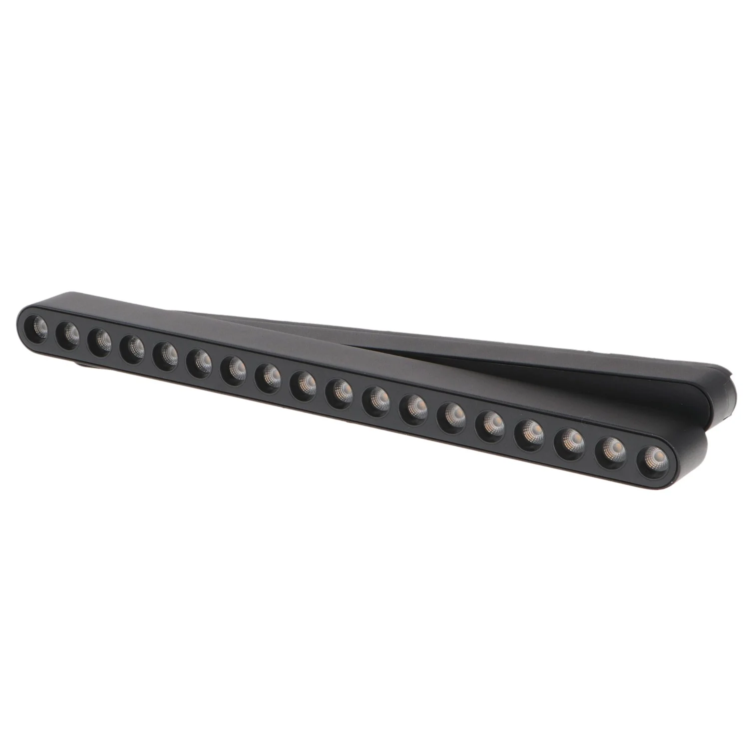 Foco LED Serie Slim 16W para Carril Magnético Negro 42V