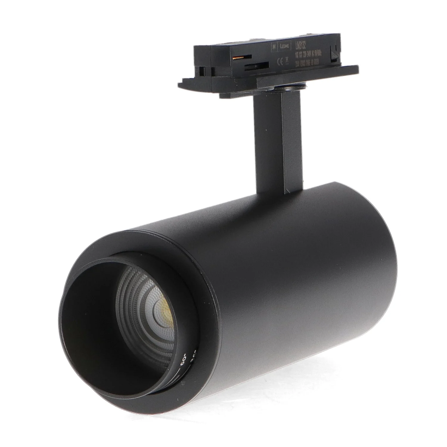 Foco LED para Carril Black Bari 10W Óptica Regulable Monofásico CCT IP20