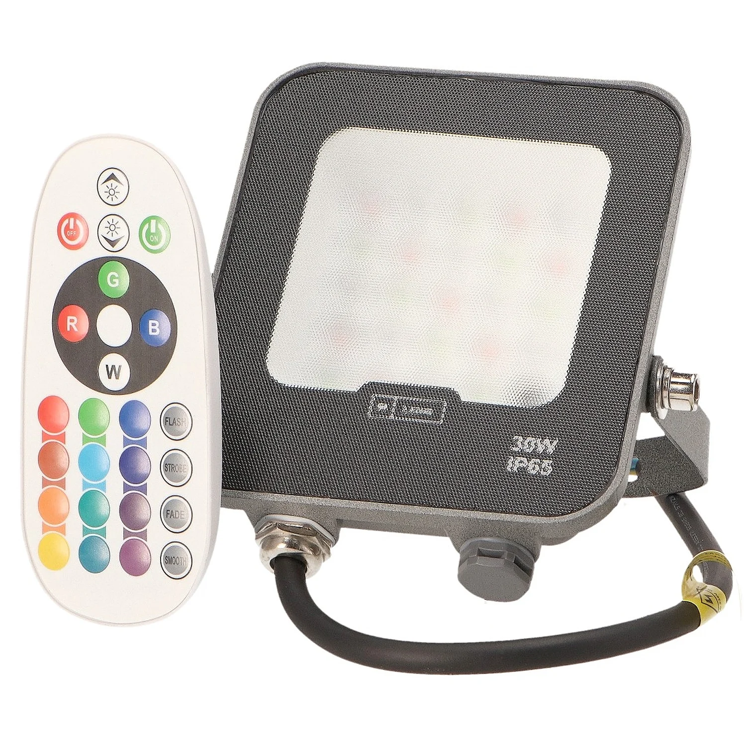 Foco Proyector LED SMD Chip Osram Mini On Plus 30W RGB Regulable IP65
