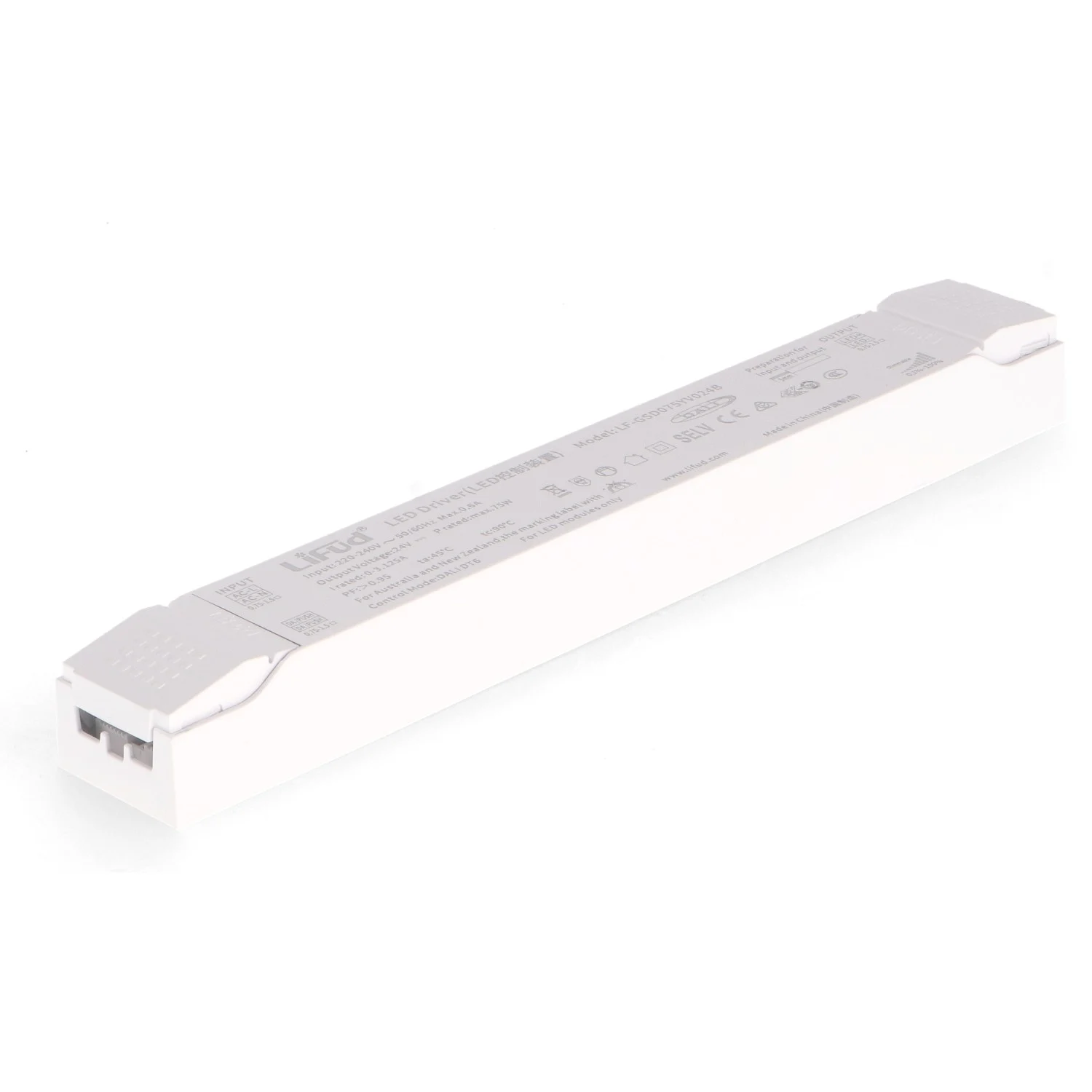 Fuente de Alimentación LED  Lifud Dimable 0-10V 75W 24VDC IP20 LF-GDE075YV024
