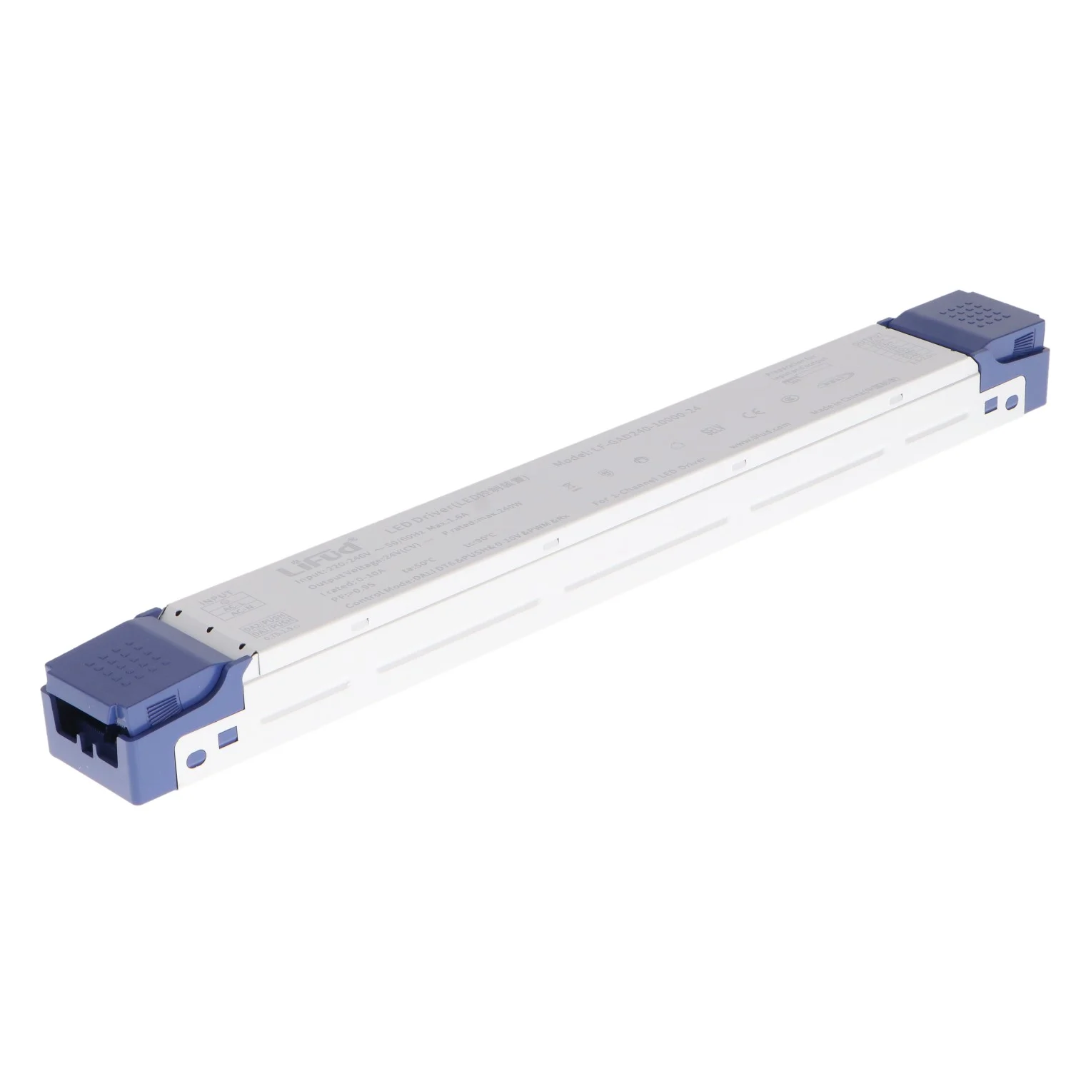 Fuente de Alimentación LED  Lifud Dimable Dali/Push/0-10V DT6 240W 24VDC LF-GAD240-10000-24 IP20