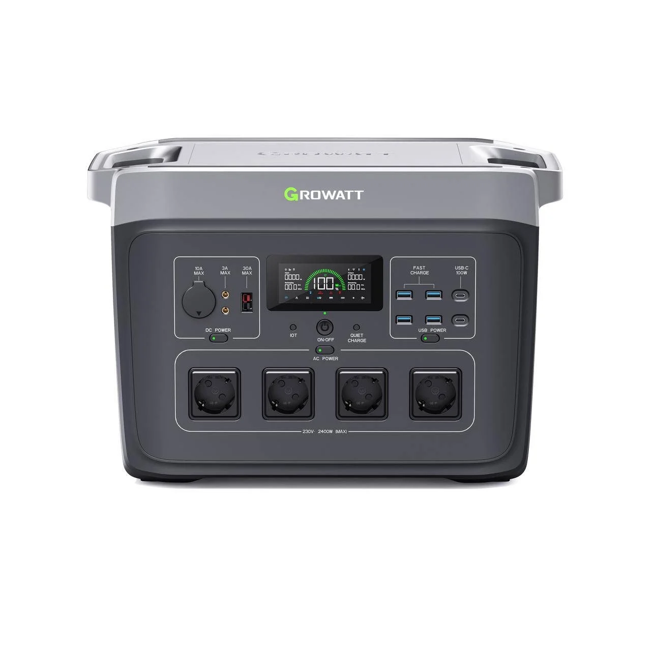 Estación de Energía Batería Portátil Growatt Infinity 2000W