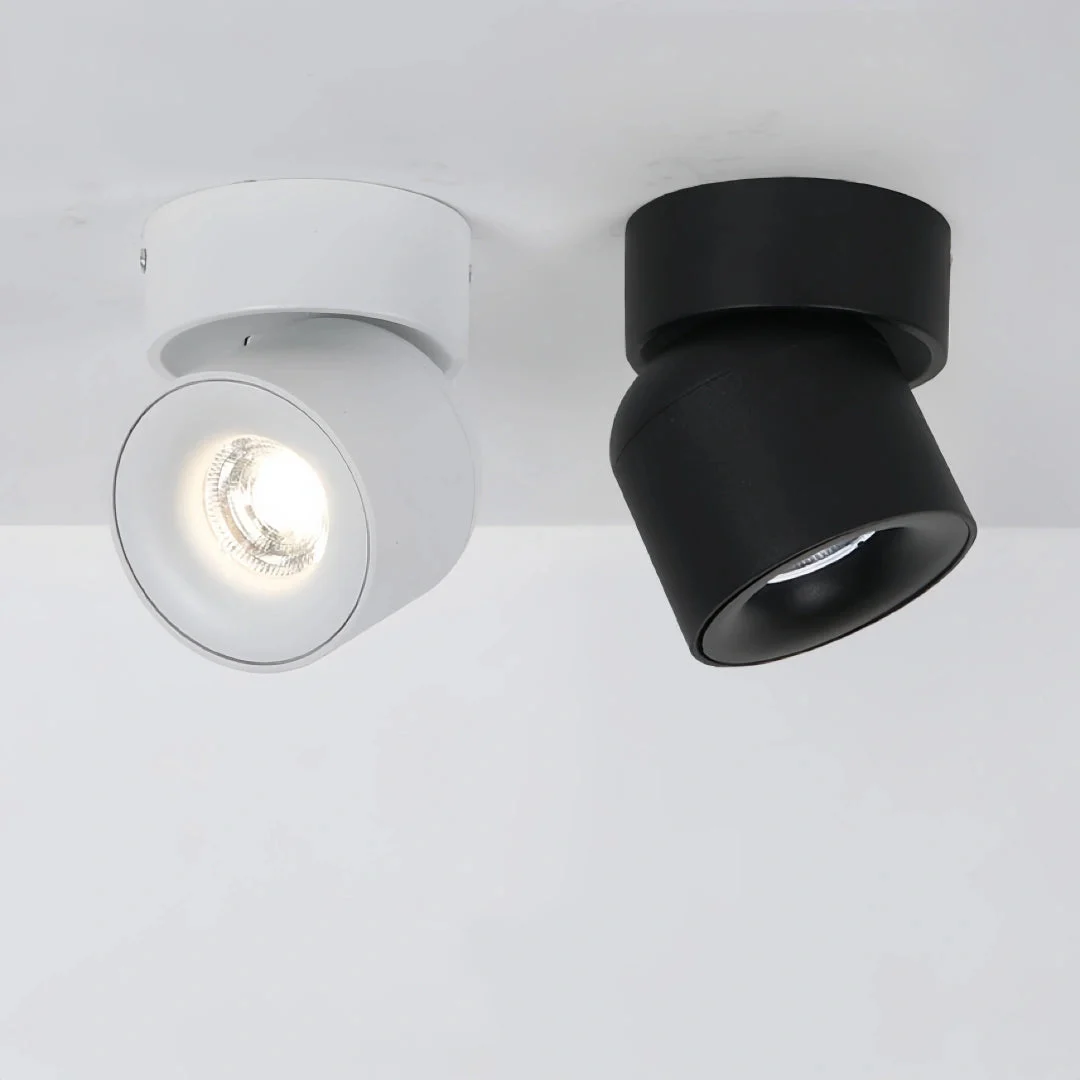 Foco de techo LED orientable de superficie