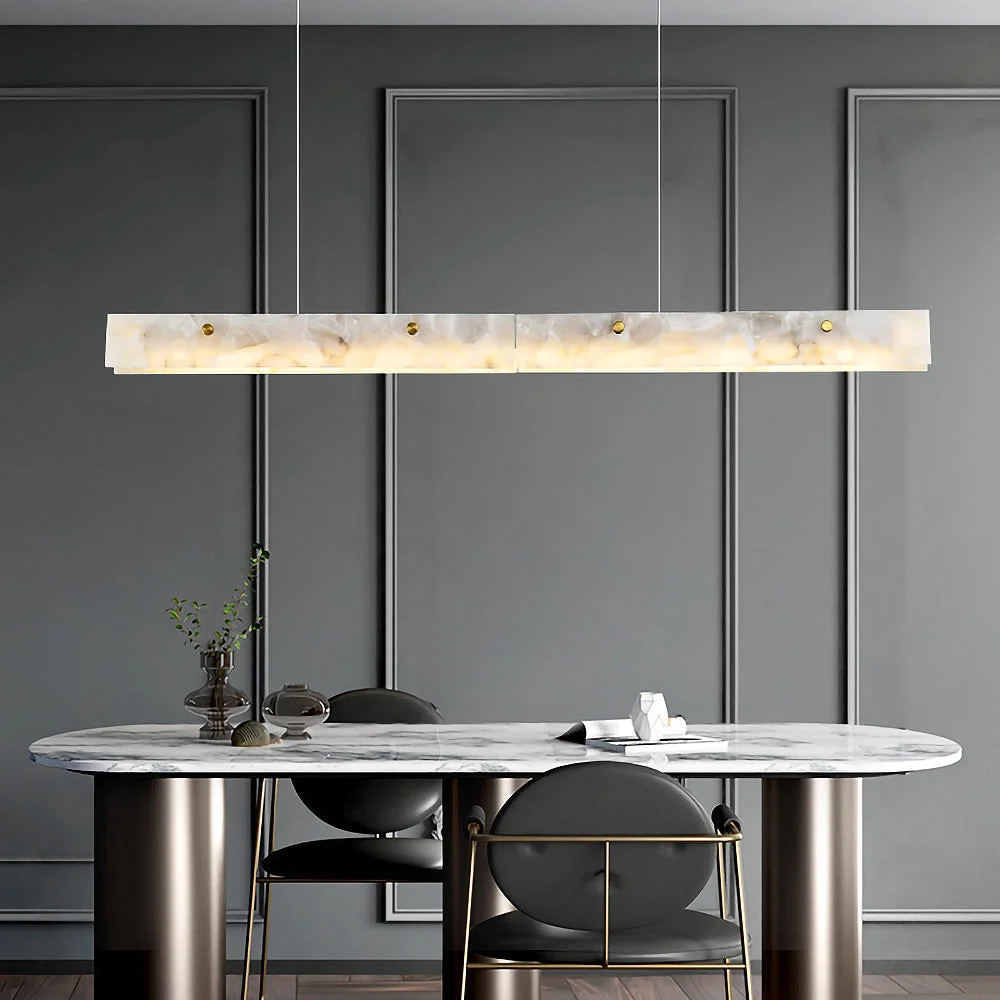 Nila - Iluminación de Isla LED Nórdica Minimalista para Comedor – Lámpara Colgante de Diseño Moderno