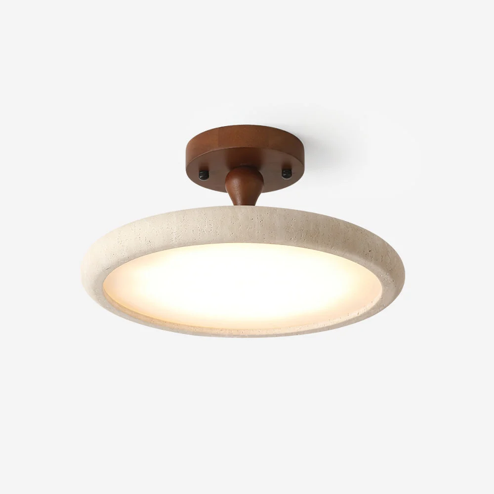 Dovai Luz Techo Minimalista Travertino