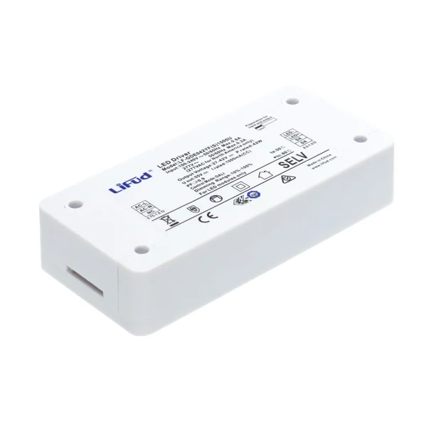Driver LIFUD 40W Regulable DALI Salida 27-42V DC IP20 No Flicker