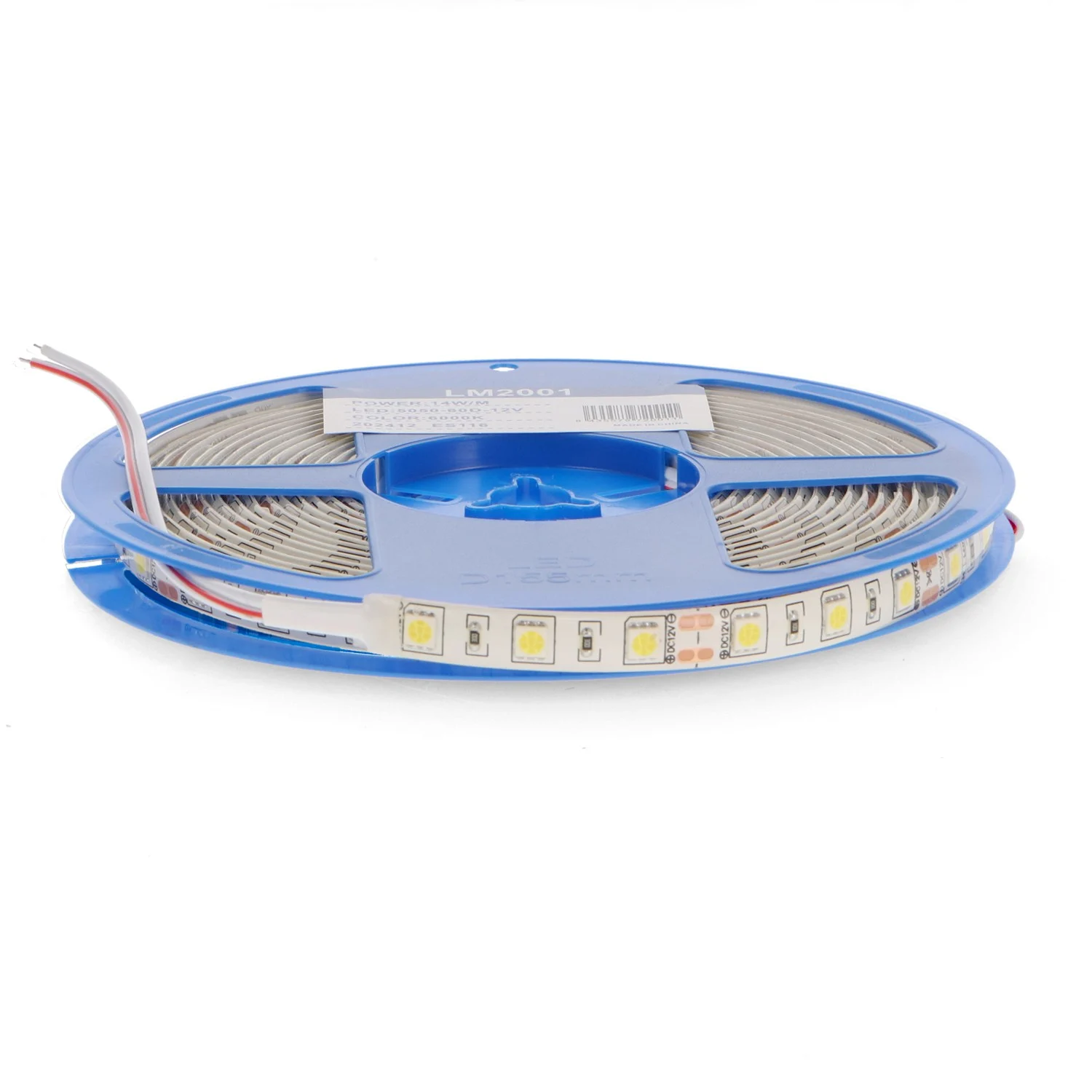 Tira de LED 72W 12V DC SMD5050 60 LED/m 14W/m IP65 (5 metros)