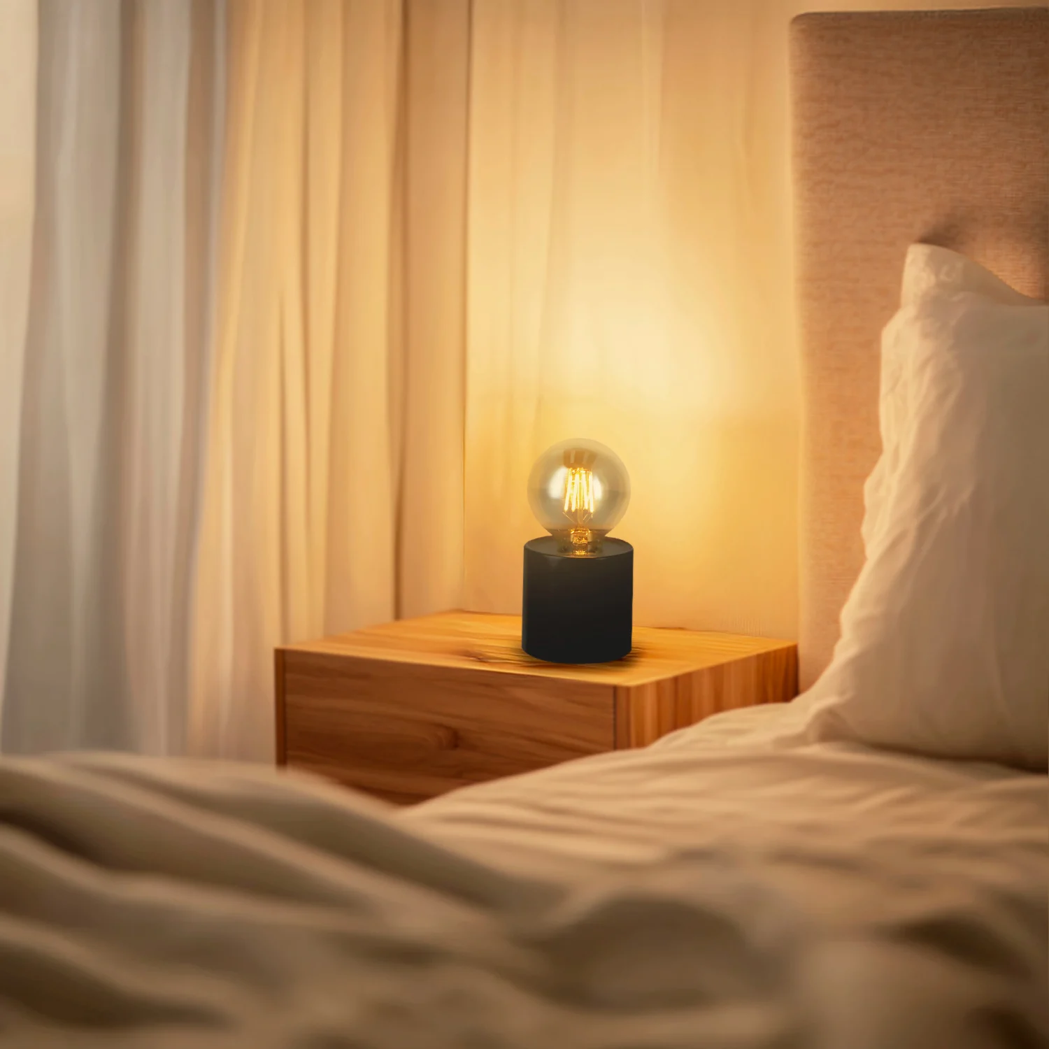 Lampara LED de Sobremesa Black Ditadi IP20