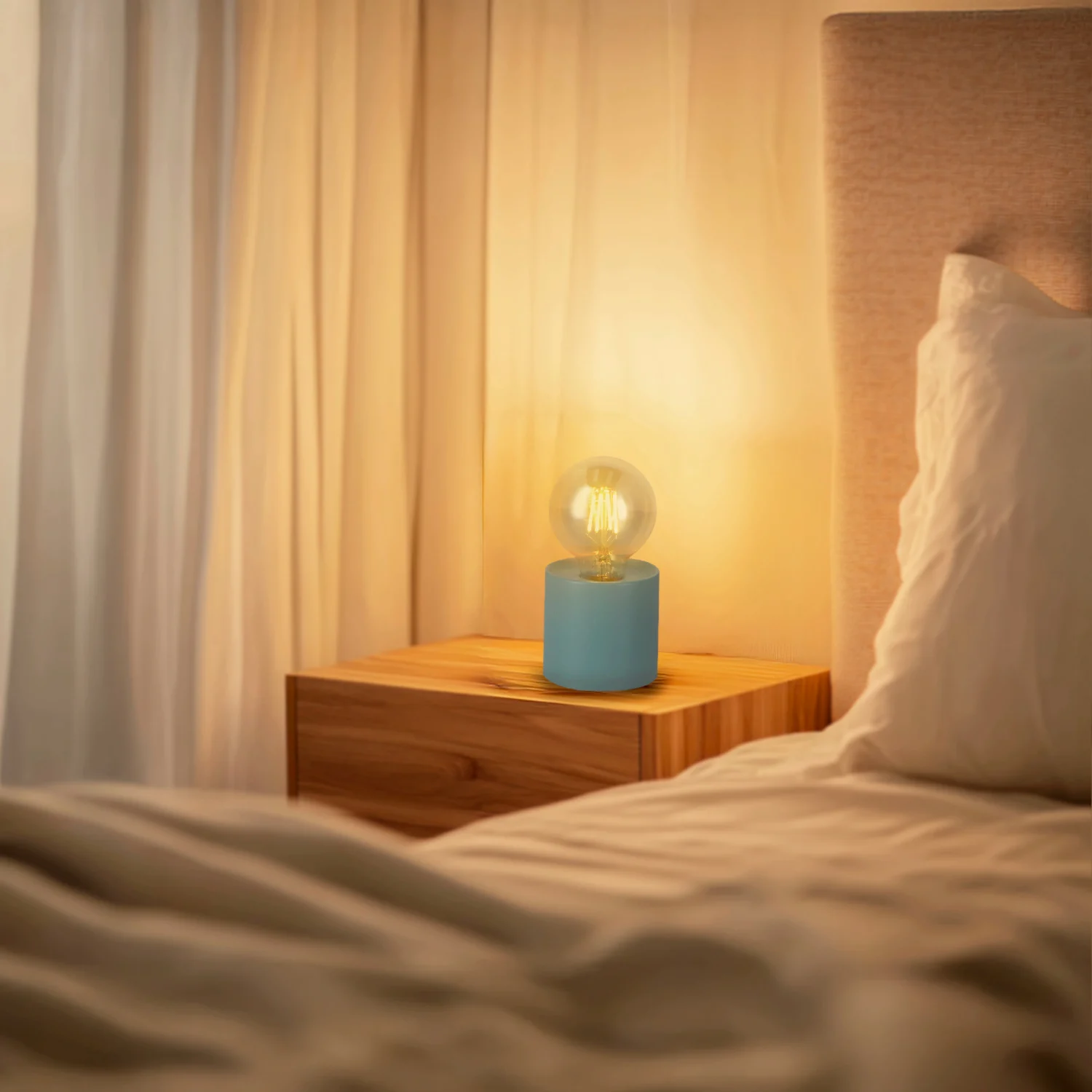 Lampara LED de Sobremesa Blue Ditadi IP20