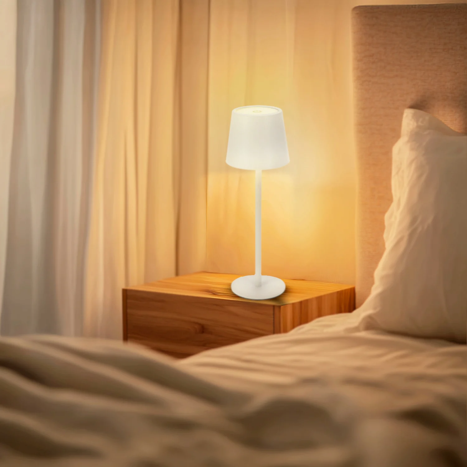 Lampara LED de Sobremesa White Serena IP20