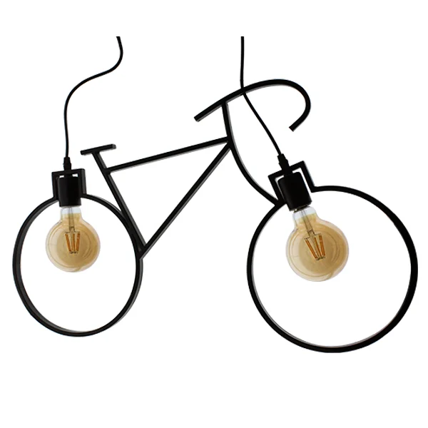 Lámpara de techo Vintage 2L Bicycle 2XE27
