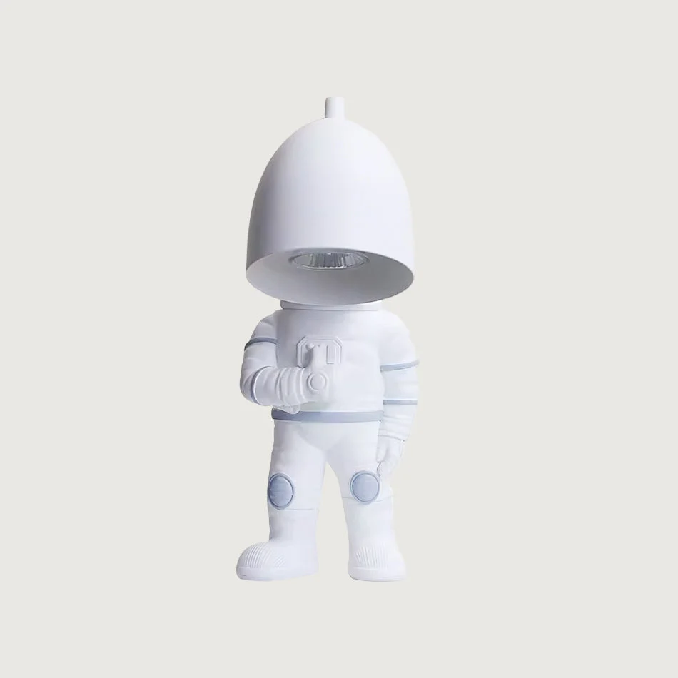 Vurex - Lámpara Calentadora de Velas Astronauta con Diseño Imaginativo y Luz Focalizada