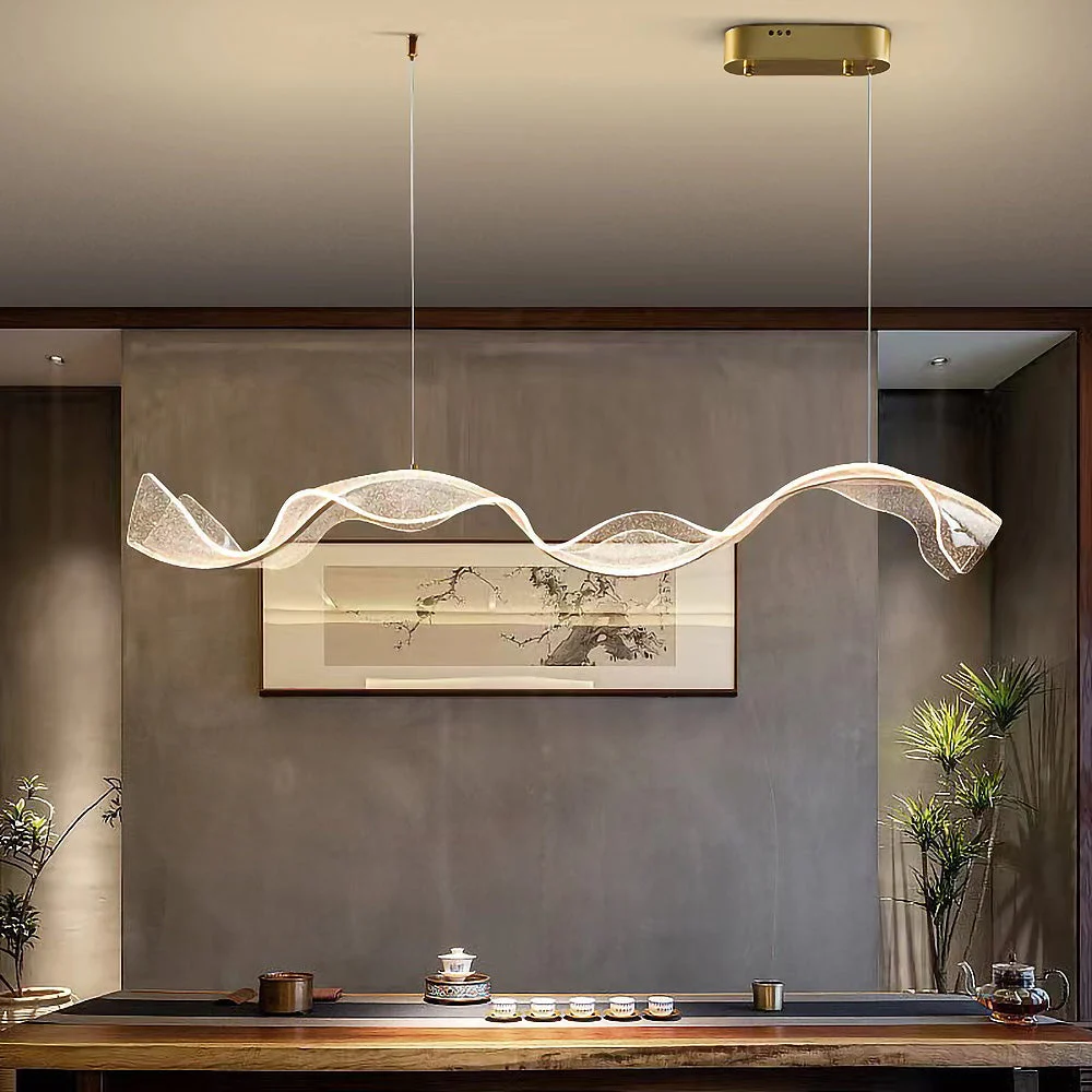 Vela - Lámpara Colgante LED Moderna de Estilo Nórdico para Iluminación Interior