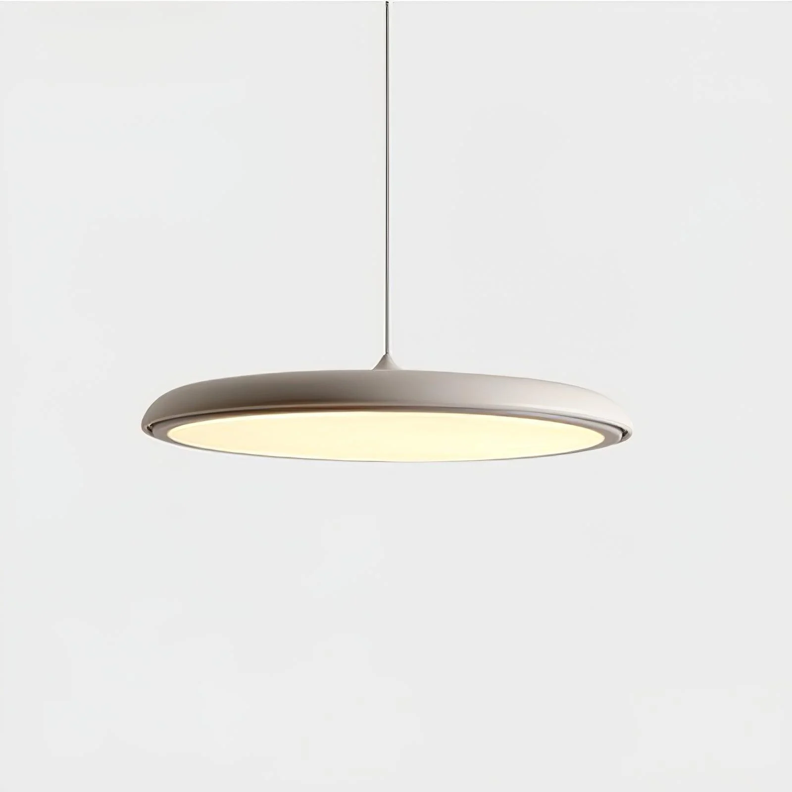 Noina - Lámpara Colgante Moderna de Metal y Acrílico con Luz Cálida - Diseño Elegante y Versátil