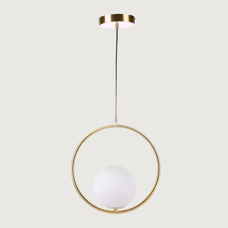 Elda - Lámpara Colgante Moderna de Metal y Vidrio con Diseño Elegante – Disponible en Varias Medidas