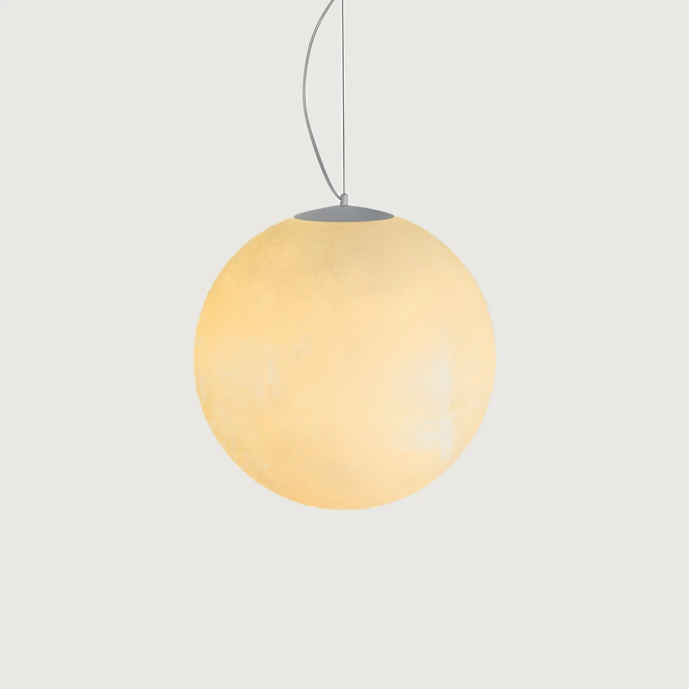 Zana - Lámpara Colgante de Diseño Lunar con Luz LED Integrada – Ideal para Decoración Interior