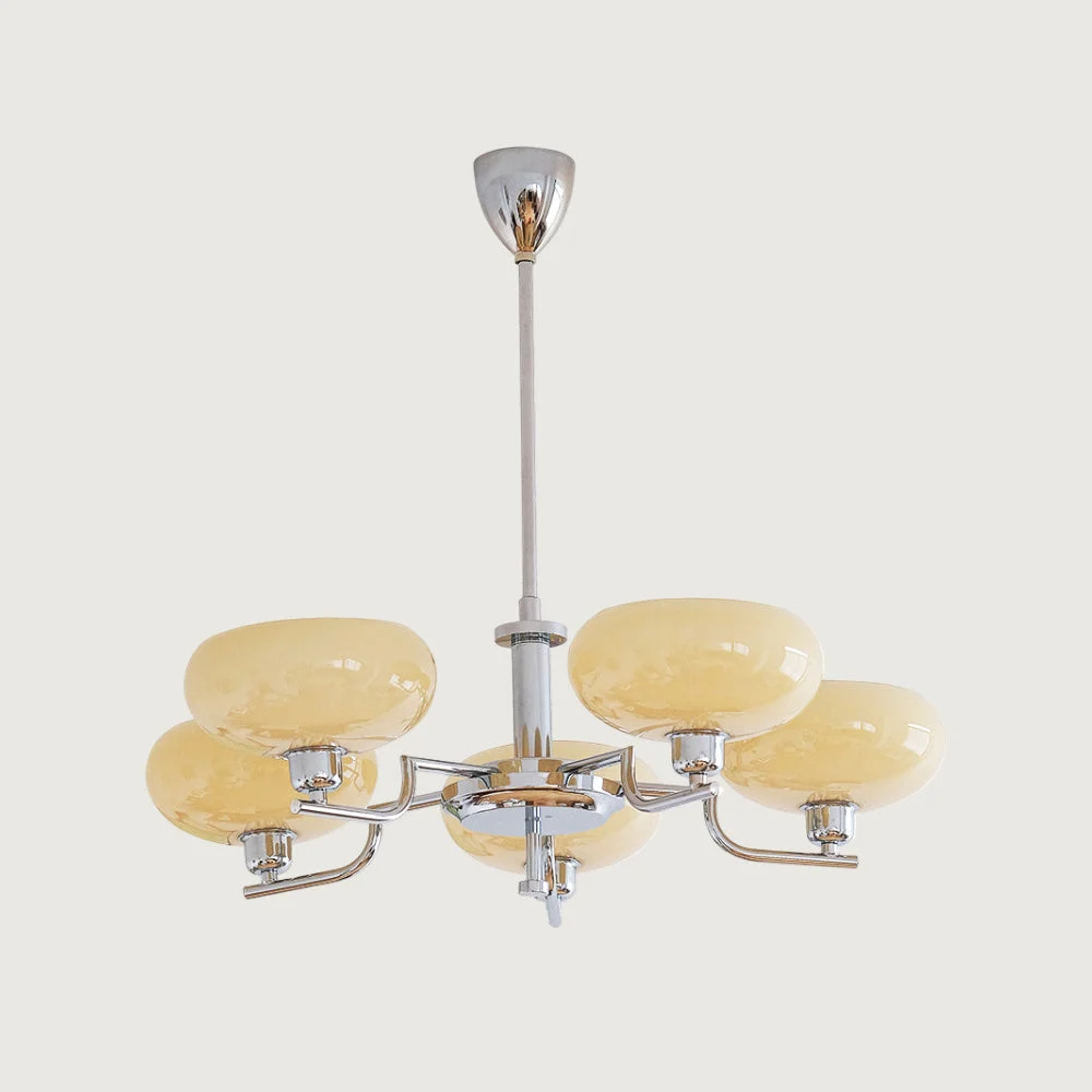 Glyra - Lámpara de Araña Retro Nórdico – Diseño Elegante para Comedor y Sala de Estar