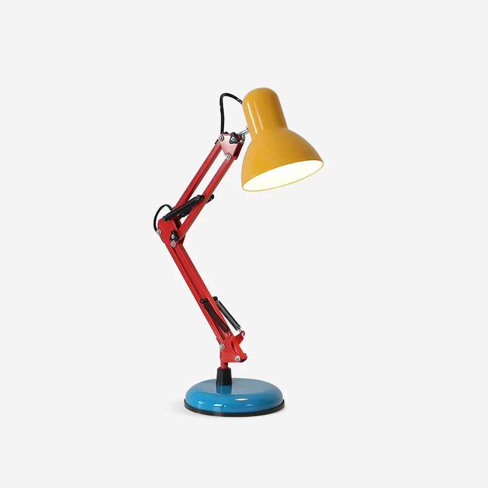 Olyse - Lámpara de Mesa Ajustable en Colores Vibrantes – Diseño Moderno para Iluminación Personalizada