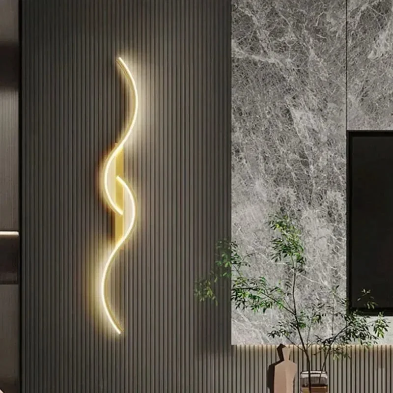 Lorena - Lámpara de Pared LED Minimalista de Hierro - Diseño Moderno y Elegante